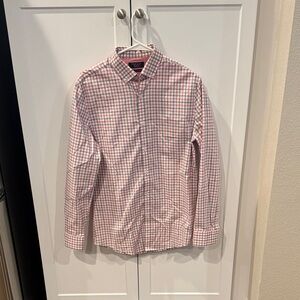 Men's Penguin Heritage Pink Checkered Shirt